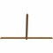Ekena Millwork Eugene Smooth Timber Gable Bracket, Western Red Cedar, 96"W x 60"H x 1 1/2"D x 3 1/2"F, 15/12 Pitch GBW096X60X0204EUG00SWR - alternate 2